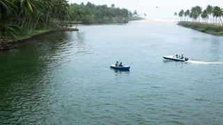 Kappil Beach and Backwaters in Varkala, Thiruvananthapuram 