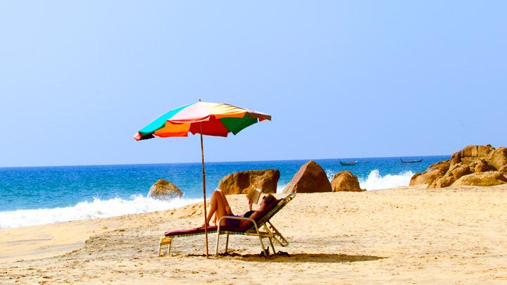 Samudra Beach at Kovalam, Thiruvananthapuram 