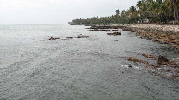 Thirumullavaram beach in Kollam 