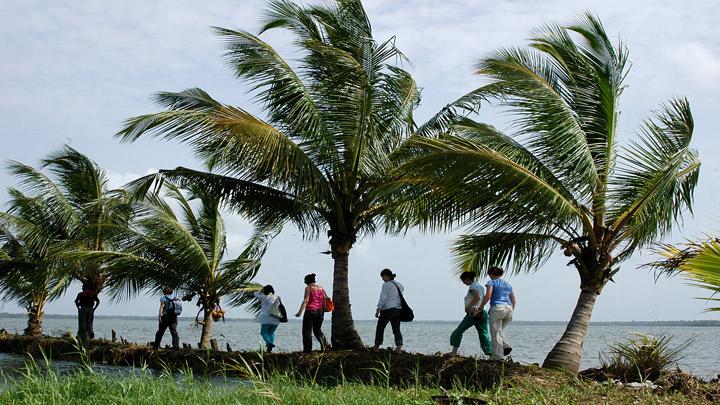 Vembanad Lake, Kumarakom, Backwater tourism destination, Kottayam 