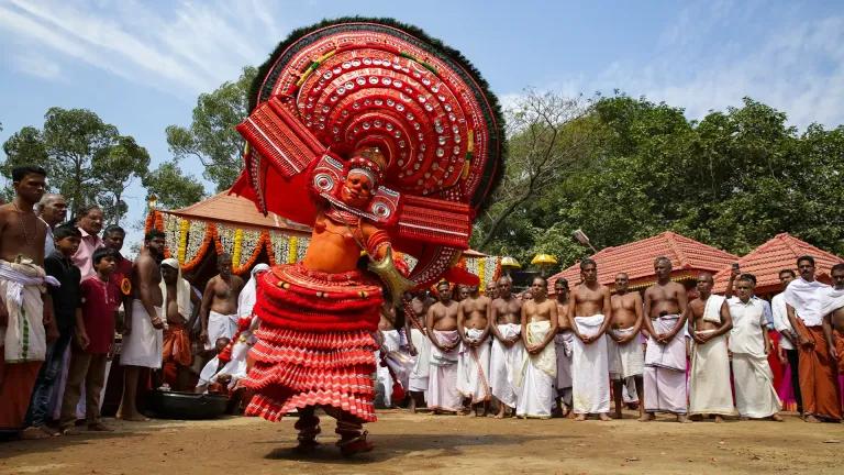 In devotion - Theyyam