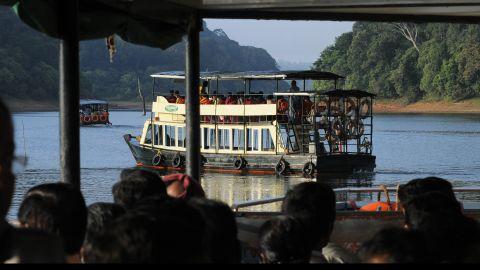 Boating Periyar Tiger Reserve