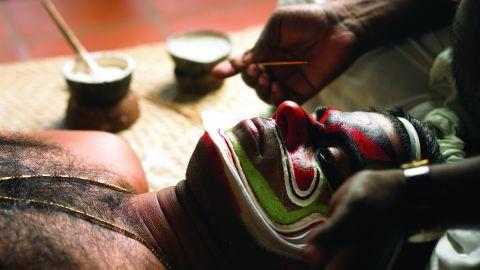 Make up - Kathakali Artiste