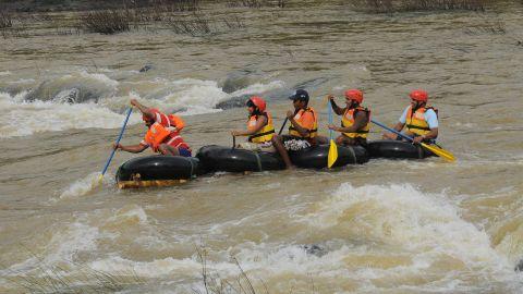 Rafting at Kuruva Dweep