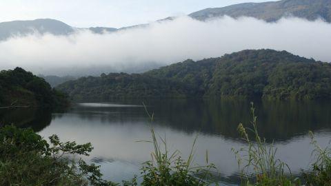 Siruvani dam and reservoir