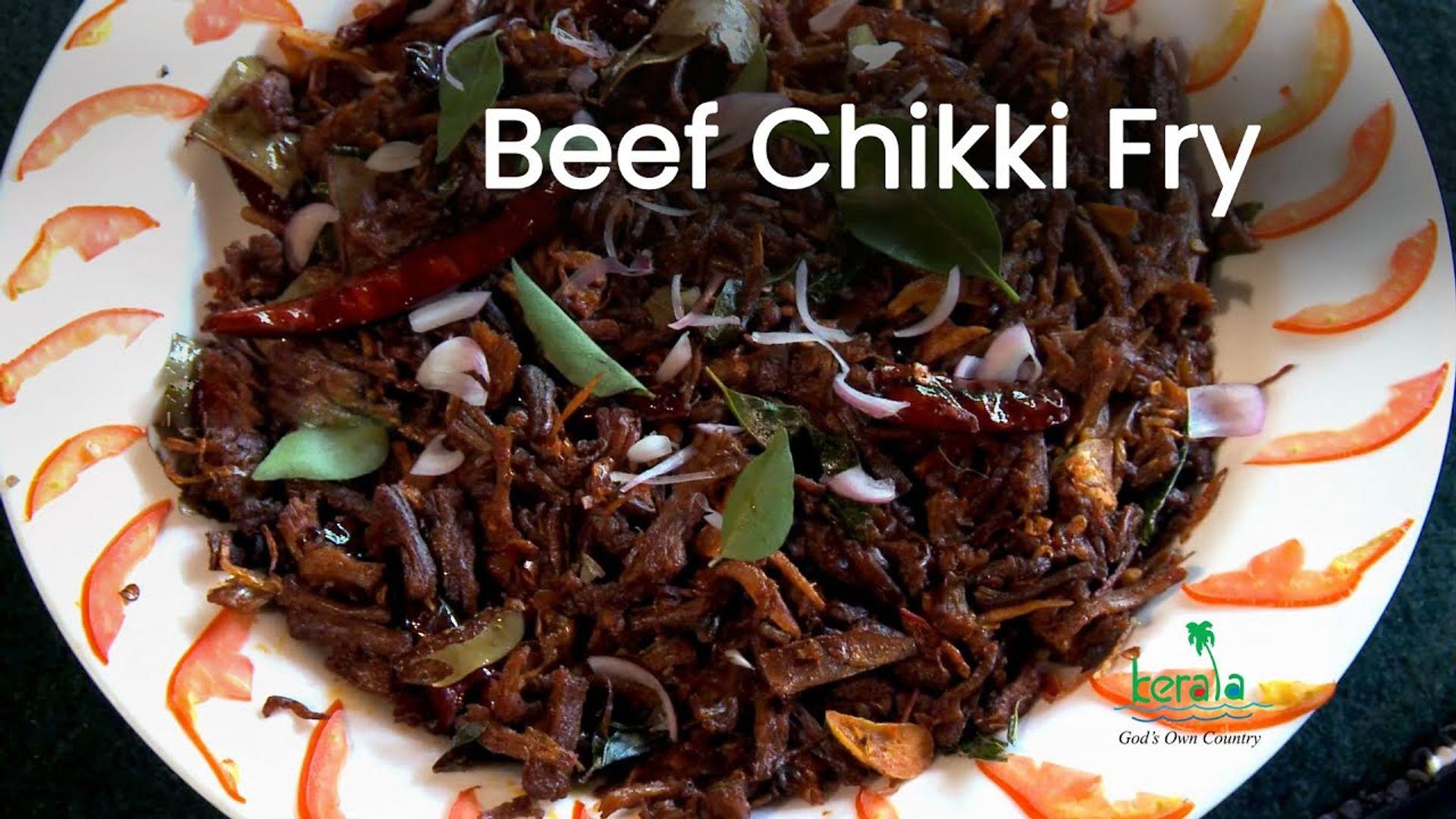 Beef Chikki Fry