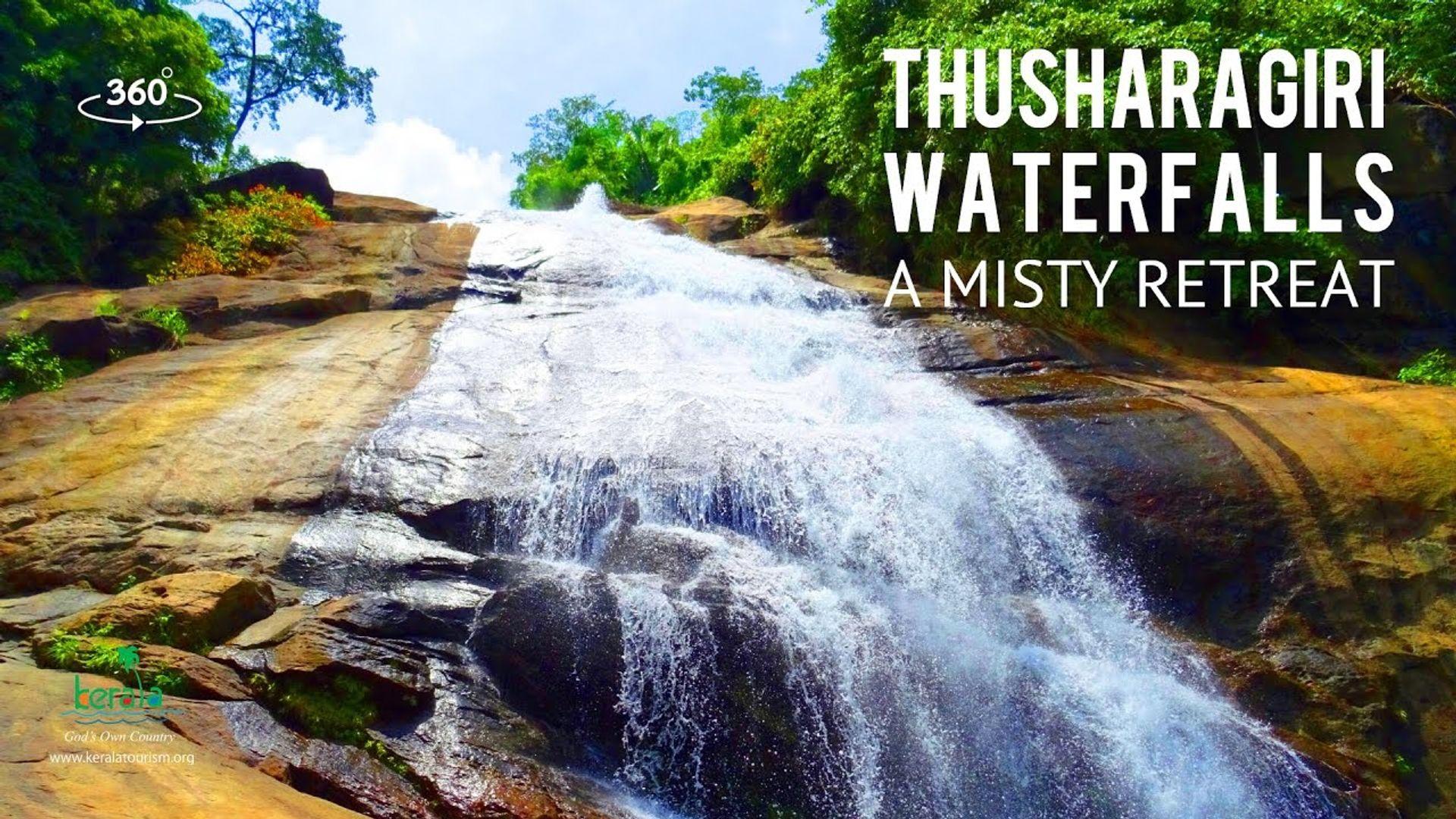 Thusharagiri Waterfalls, Kozhikode | 360° Video