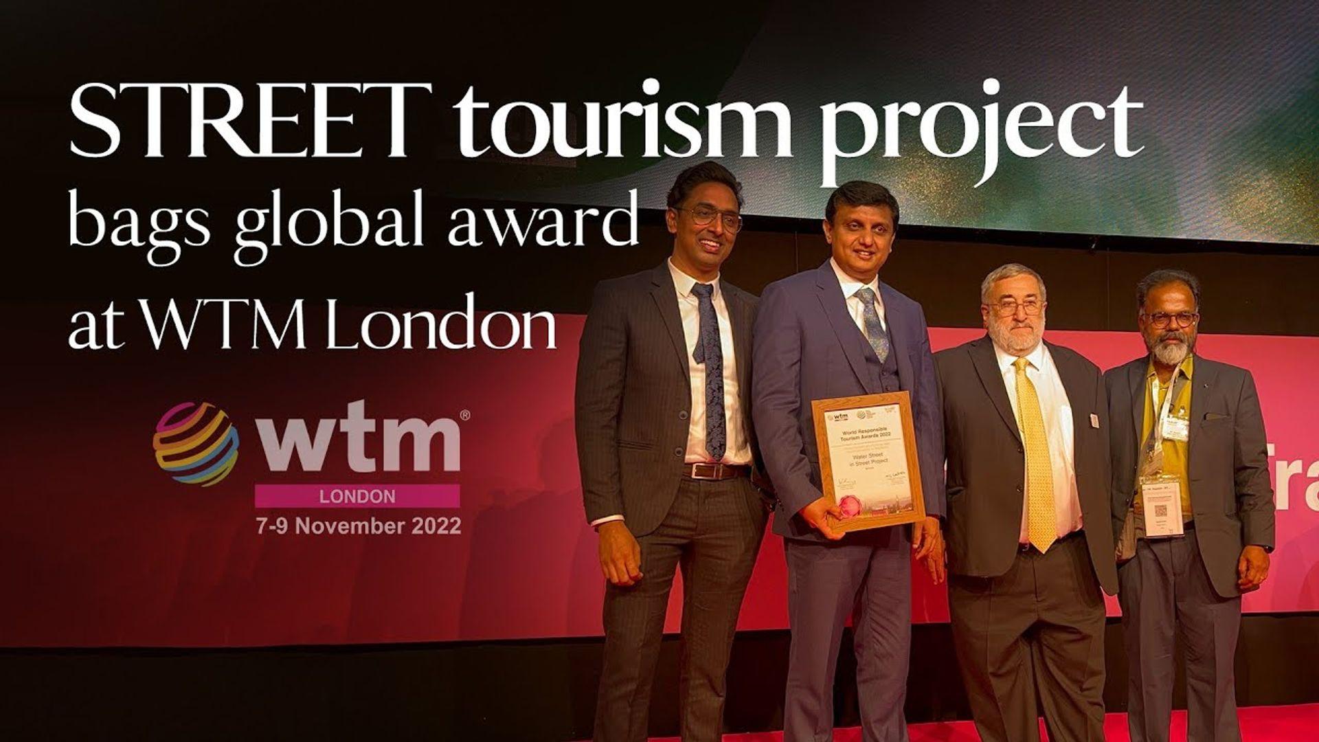 Responsible Tourism Street Project Bags Global Award at WTM, London