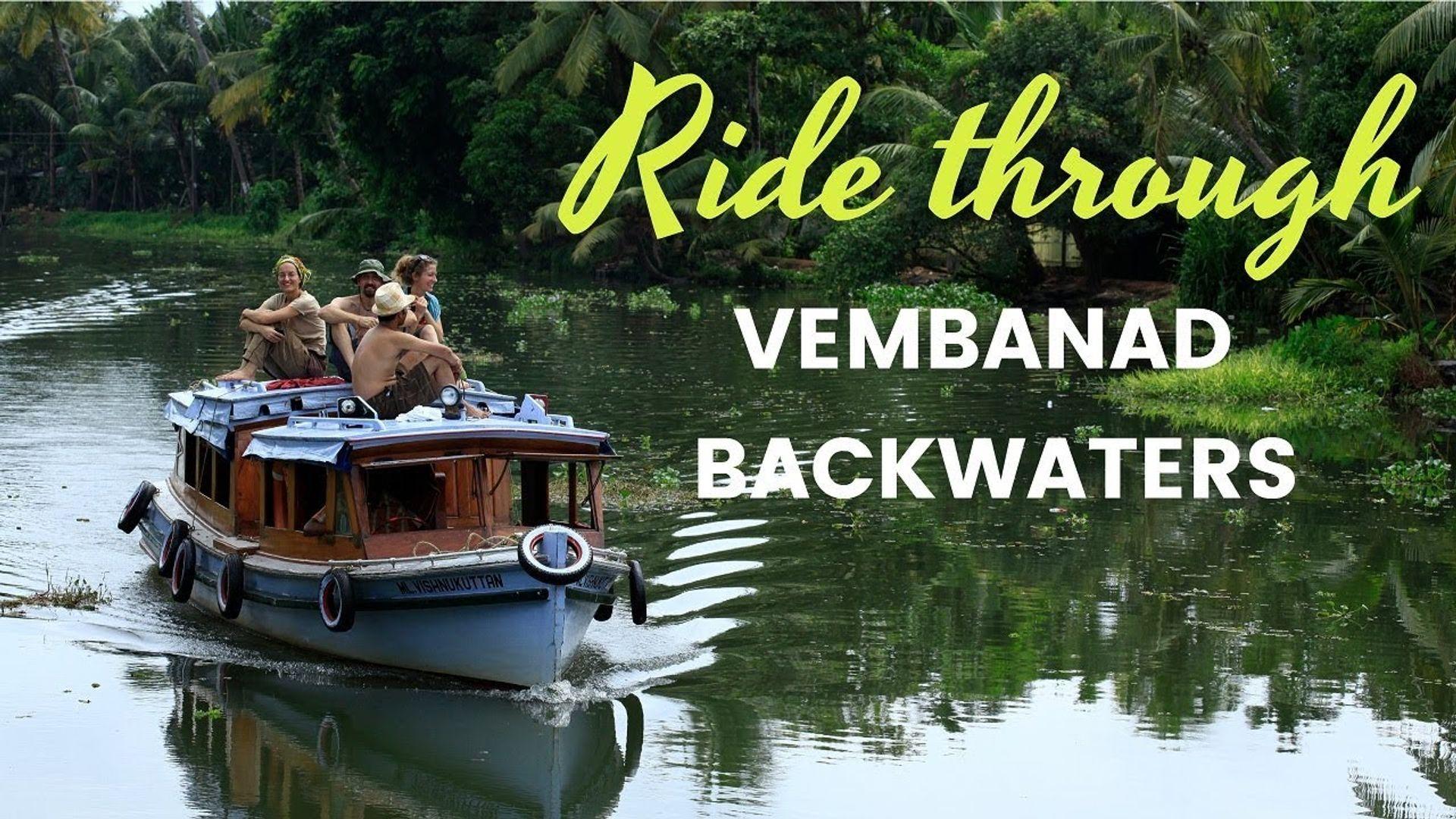 Ride through Vembanad backwaters