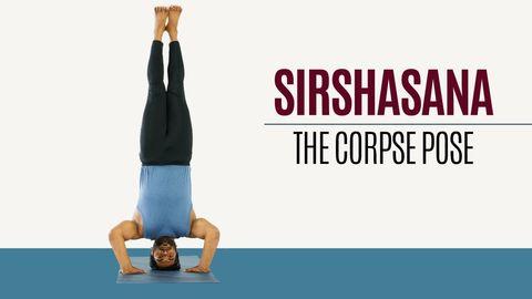 Sirshasana - the Corpse Pose