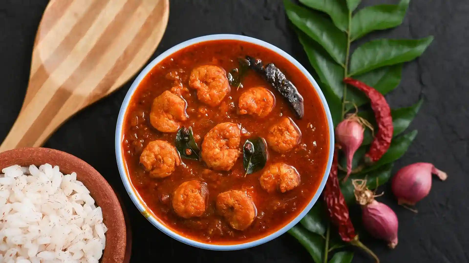 Thalassery Prawns Curry Thalassery Prawns Curry