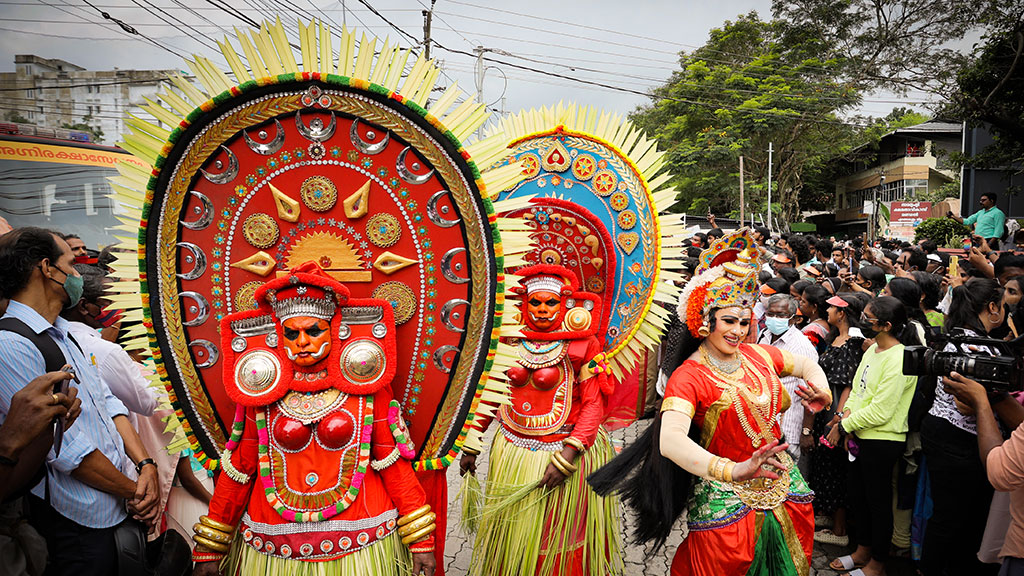 Athachamayam festival at Tripunithura