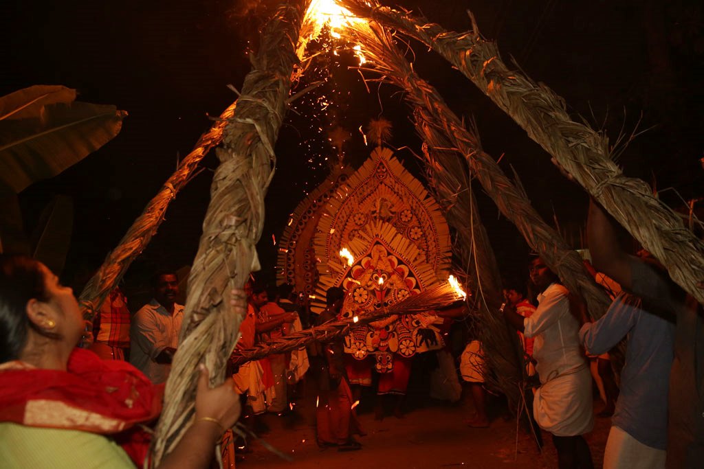 Padayani Kolam Procession