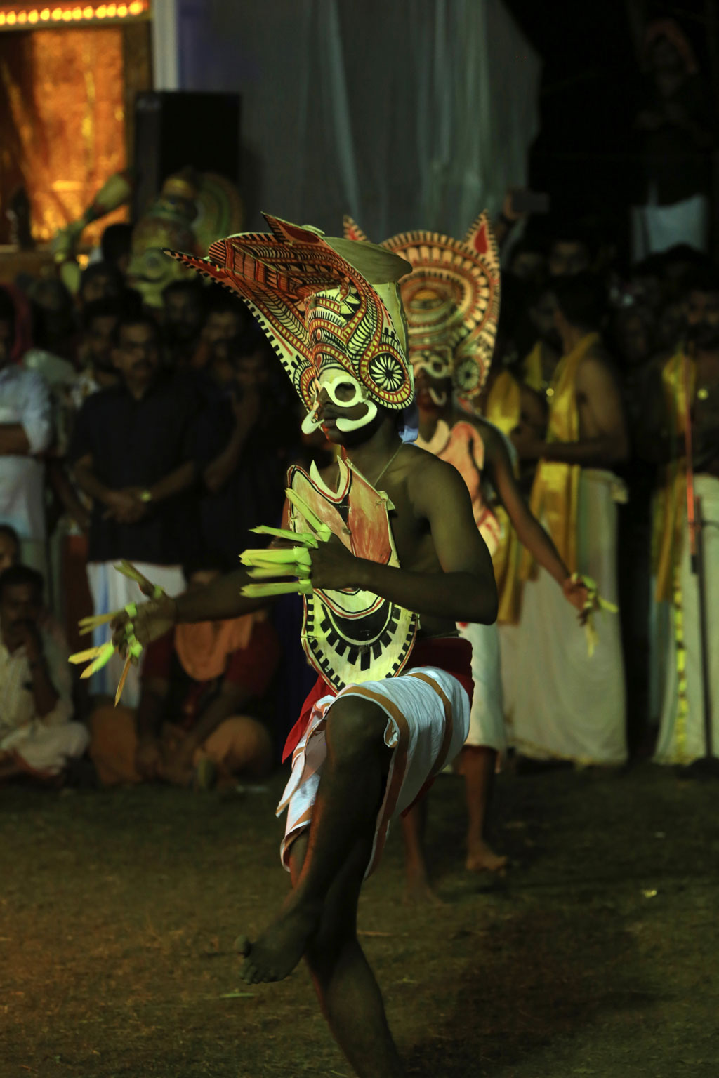 Yakshi Kolam of Kottangal | Padayani festivals of Kerala | Kerala ...