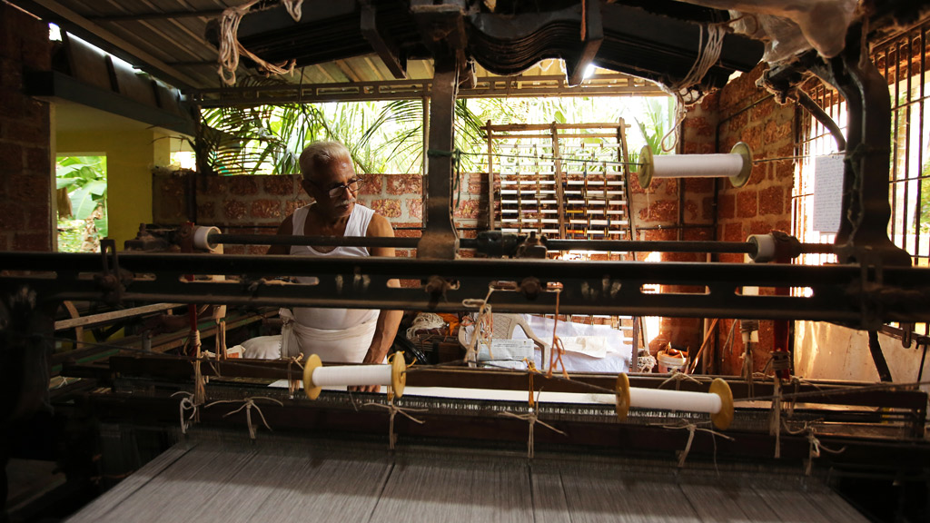 Weaving, Azhikode Handloom village