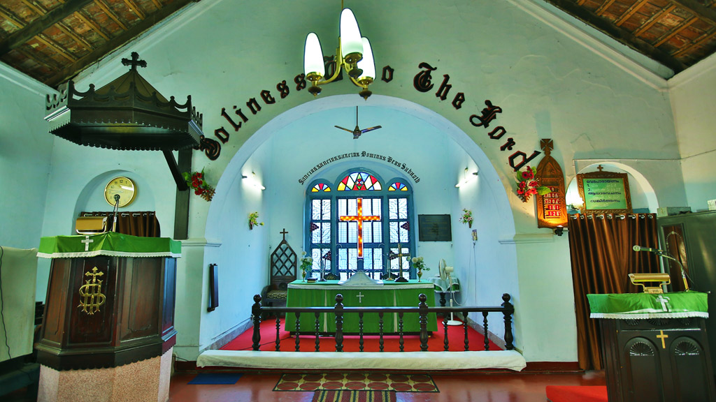 Interior of CSI Christ Church