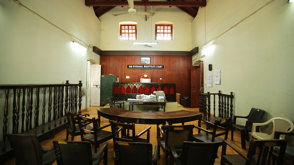 Court inside the Sub Collector's Office