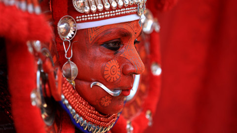 Mukhathezhuthu, Sree Daivathareeshwaran Theyyam