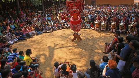 Theyyam Performance