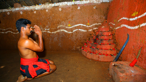 Poothara Vandanam, Kalaripayattu