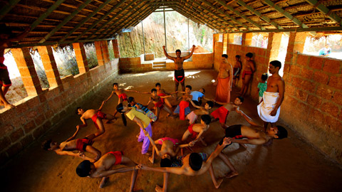 Kalaripayattu Training