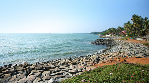 View of the Arabian Sea from Overbury's Folly