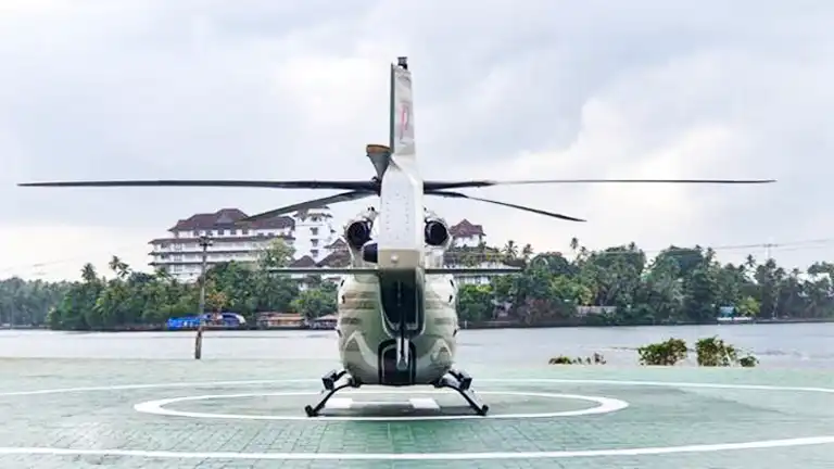 Ashtamudi Raviz Helipad