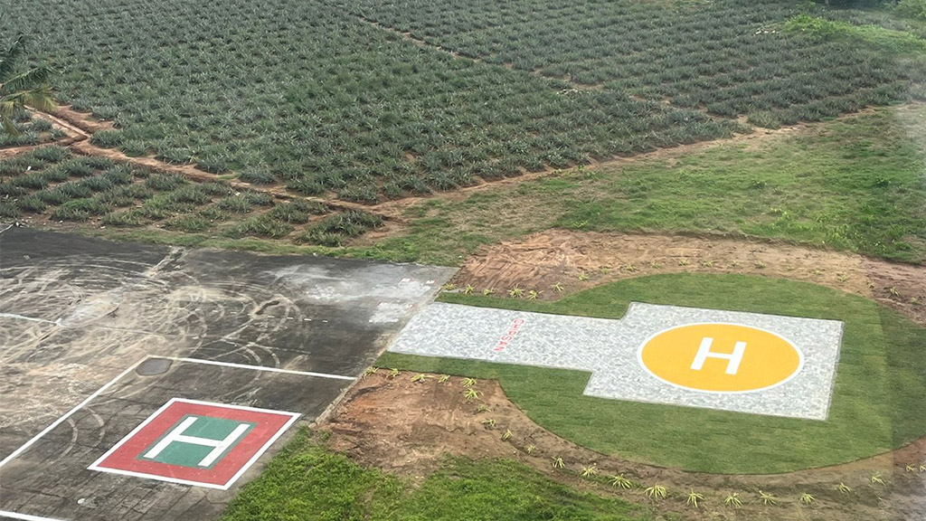 Chipsan Helipad, Chalakudy