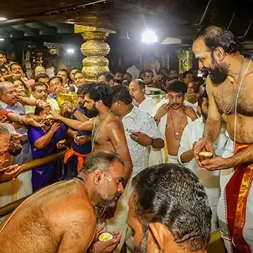 Makara - Samkrama Pooja at Sabarimala