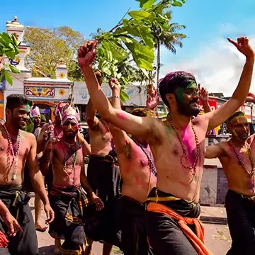 Petta thullal, the ritualistic dance of the Ayyappa devotees at Erumeli