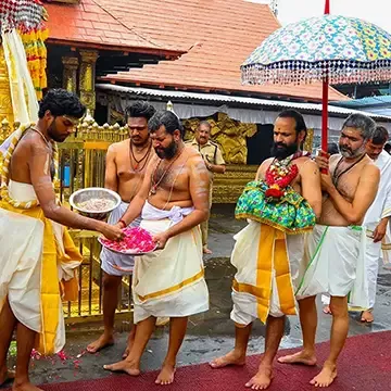 Sree Bhootha Bali at Sabarimala Temple